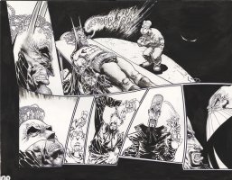 Batman/The Maxx: Arkham Dreams Issue 5 Page 8 and 9 Comic Art